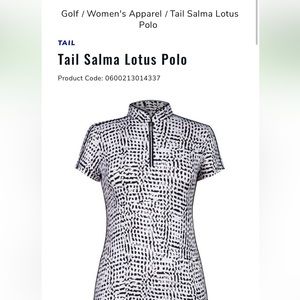 Tail Salma Lotus Golf Polo